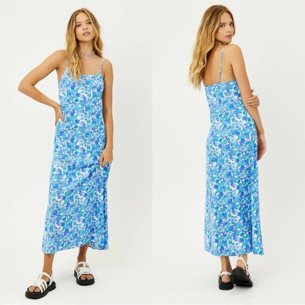 Frankies Bikinis Isabel Floral Maxi Dress
